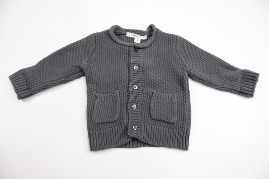 Stickad kofta från My Wear Baby - Storlek 68 - Blå