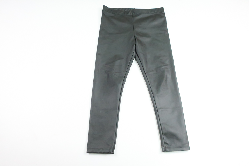 Faux leather trousers from H&M - Size 104 - Black