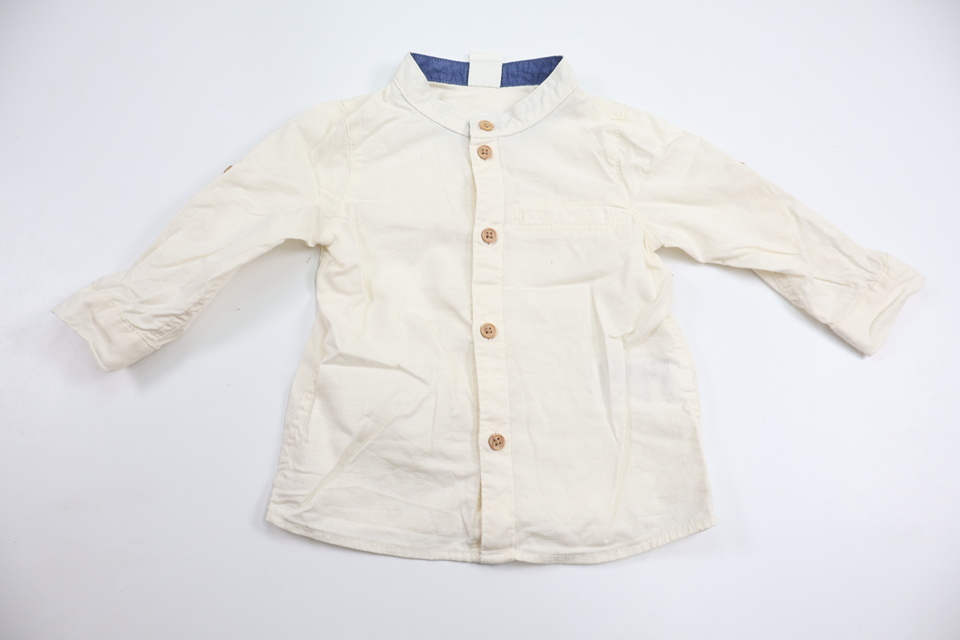 Skjorta från H&M - Storlek 68 - Benvit
