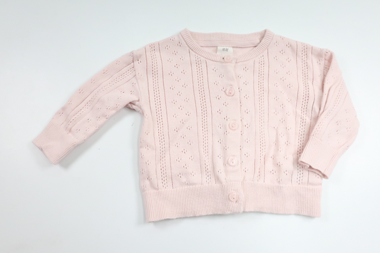 Strickjacke von H&MM - Größe 68 - Rosa