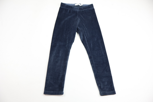 Byxor i velour från Name It - Storlek 104 - Marinblå