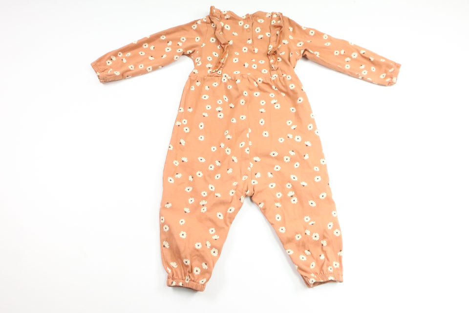 Geblümter Jumpsuit von Kappahl – Größe 74 – Braun
