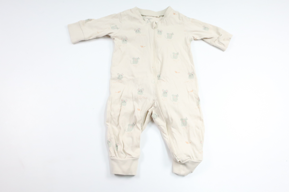 Pyjama von Lindex – Größe 56 – Beige