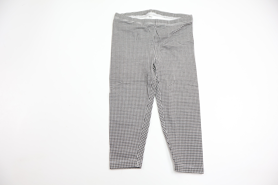 Rutiga leggings från ICA I Love Eco - Storlek 80 - Svart