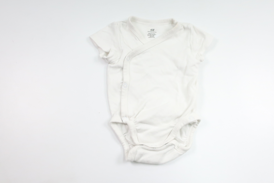 Wrap bodysuit from H&M - Size 62 - White