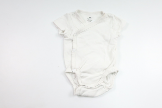 Wrap bodysuit from H&M - Size 62 - White