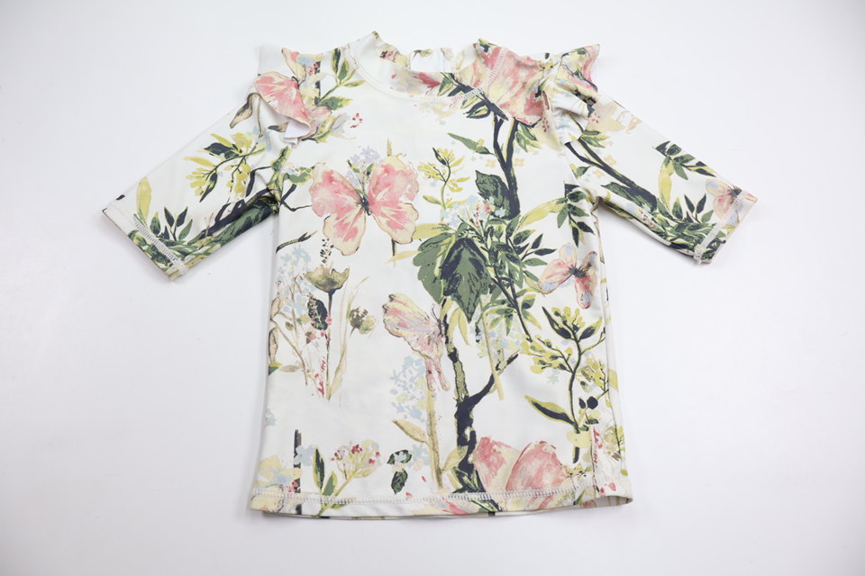 UV-tröja från Mix Beachwear - Storlek 86/92 - Vit