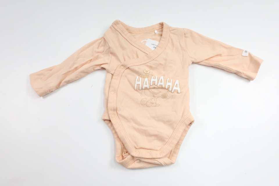 Snoopy Wrap Bodysuit from Cubus - Size 50 - Beige