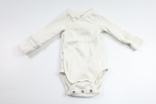 Gerippter Body von Lindex – Größe 50 – Weiß