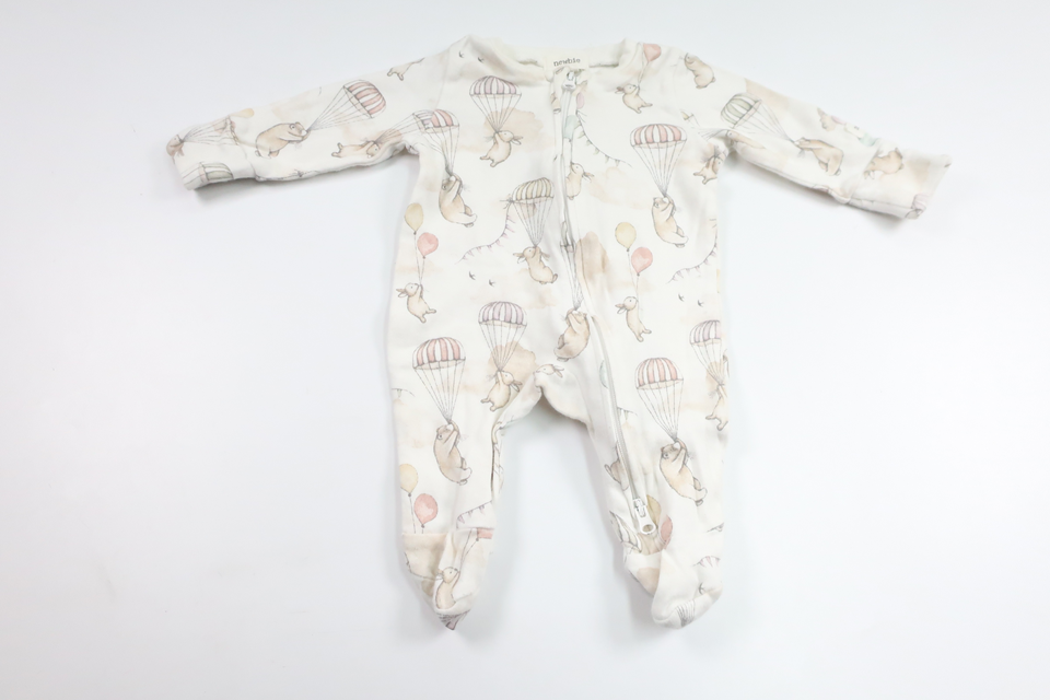 Pyjama von Newbie – Größe 50 – Weiß