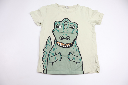 T-shirt från Lindex - Storlek 122/128 - Grön