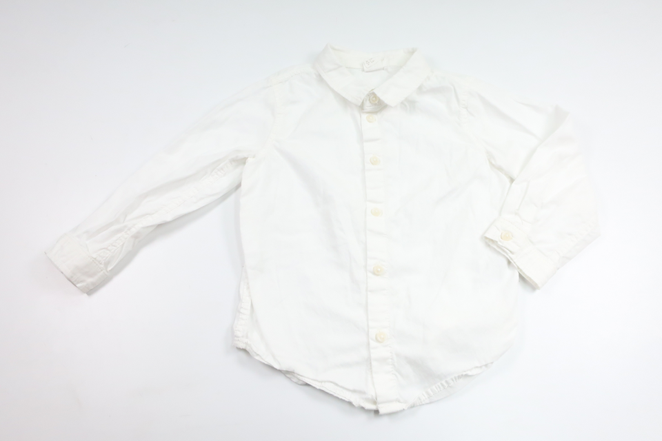 Hemd von H&MM - Größe 98 - Weiß