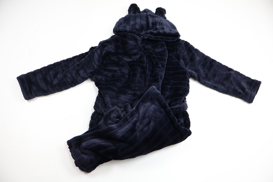Bathrobe from Cubus - Size 110/116 - Navy blue