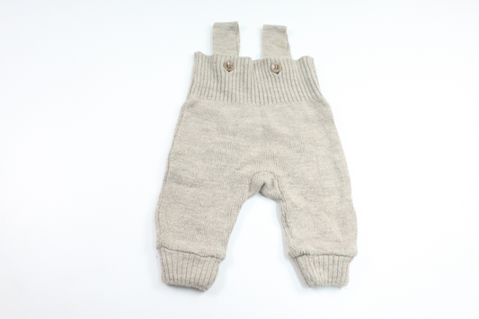 Overalls in 199% virgin wool from Disana - Size 50/56 - Grey