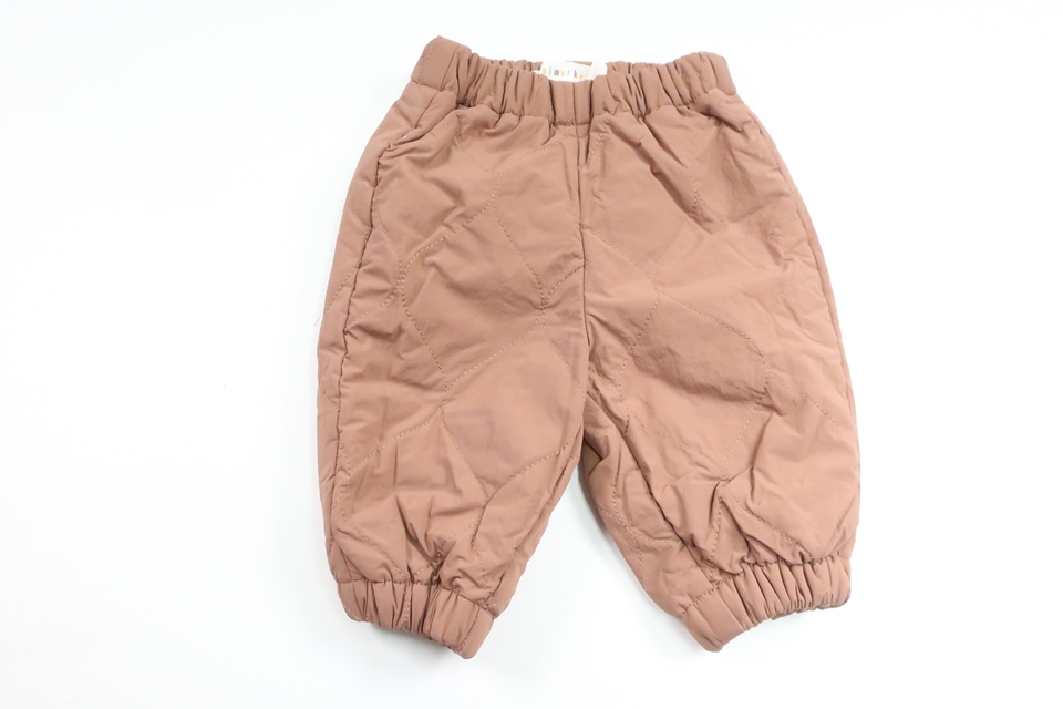 Quilted coveralls from Minimarket - Size 62 - Brown