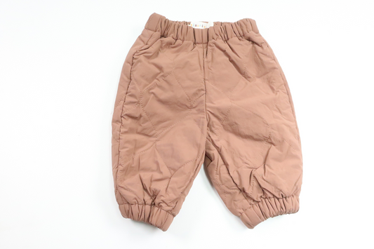 Quilted coveralls from Minimarket - Size 62 - Brown