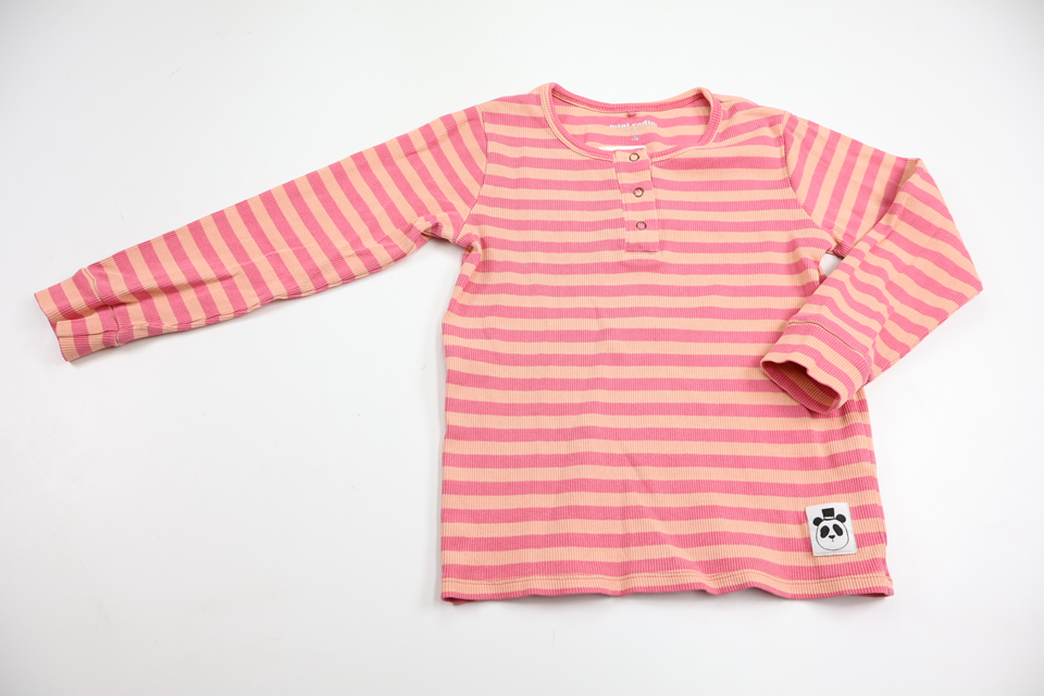 Ribbed sweater from Mini Rodini - Size 104/110 - Pink