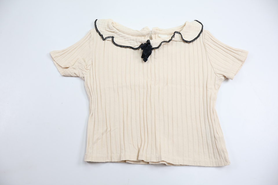 Ribbed sweater from H&amp;M - Size 98/104 - Off-white