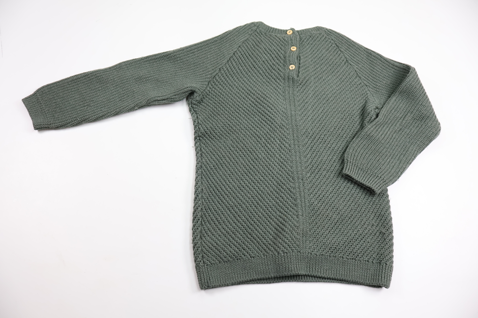 Knitted sweater in 100% wool from H&M - Size 104 - Green
