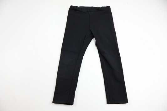 Byxor med paljetter från H&M - Storlek 98/104 - Svart