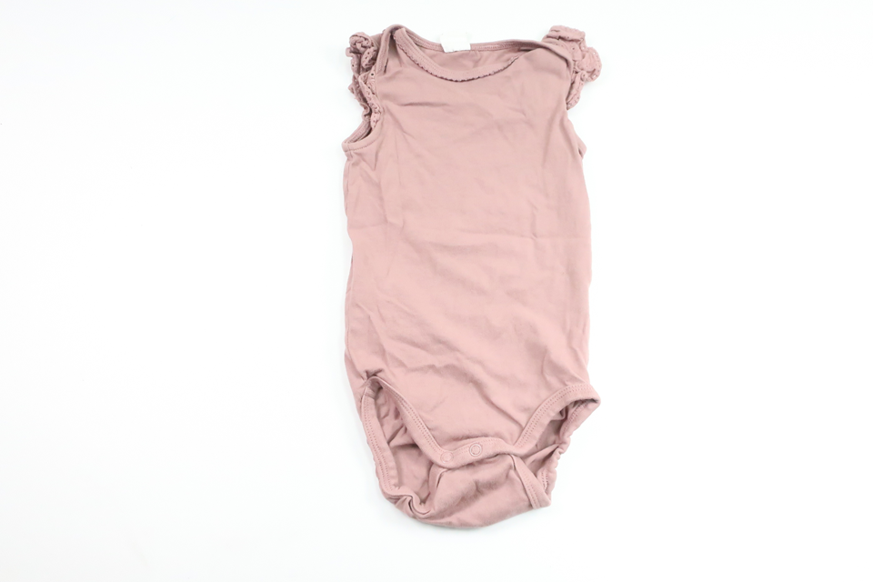 Linen bodysuit from H&M - Size 74 - Pink