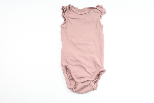 Linen bodysuit from H&M - Size 74 - Pink