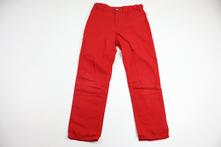 Chinos byxor från H&M - Storlek 128 - Röd