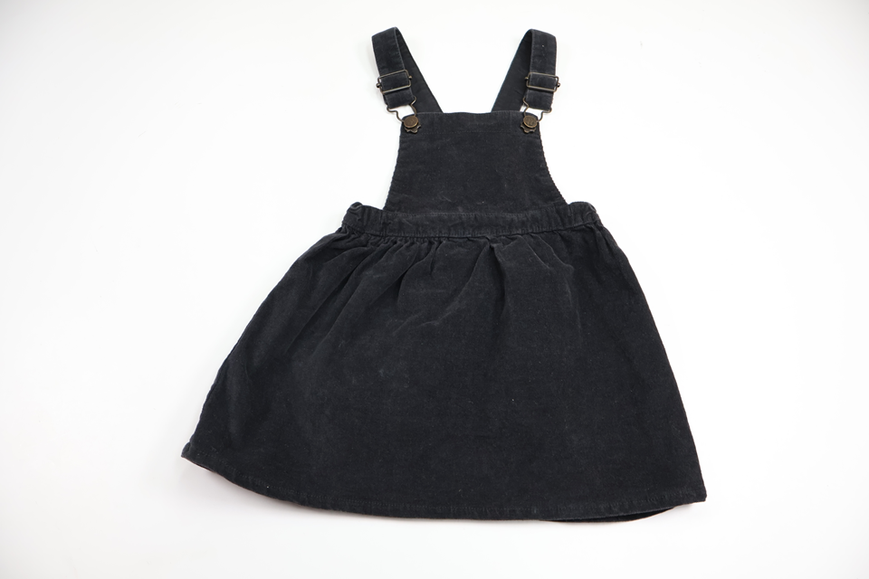 Dungaree dress from H&M - Size 98 - Black