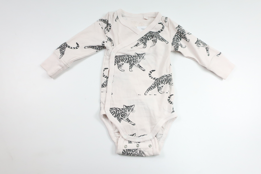 Wickelbody von Lindex – Größe 56 – Weiß