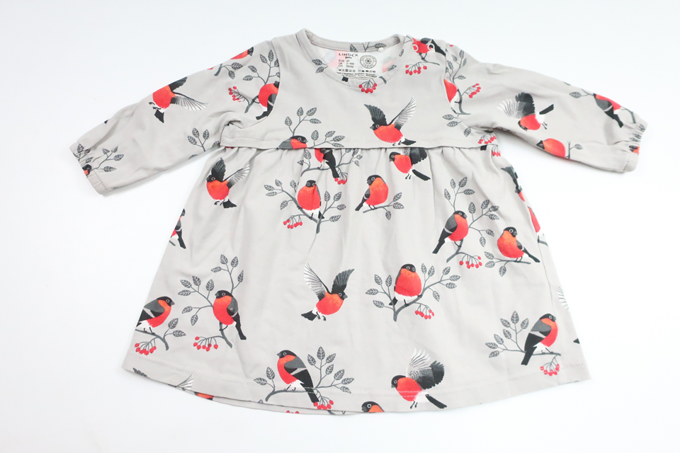 Kleid von Lindex – Größe 62 – Grau