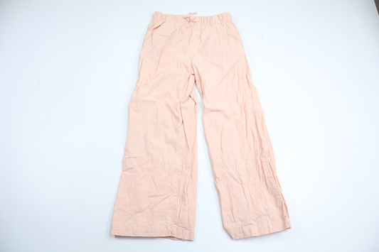 Byxor i linnemix från H&M - Storlek 128 - Rosa