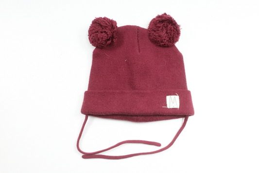 Hut mit Quaste von Lindex – Größe 40/42 – Burgunderrot