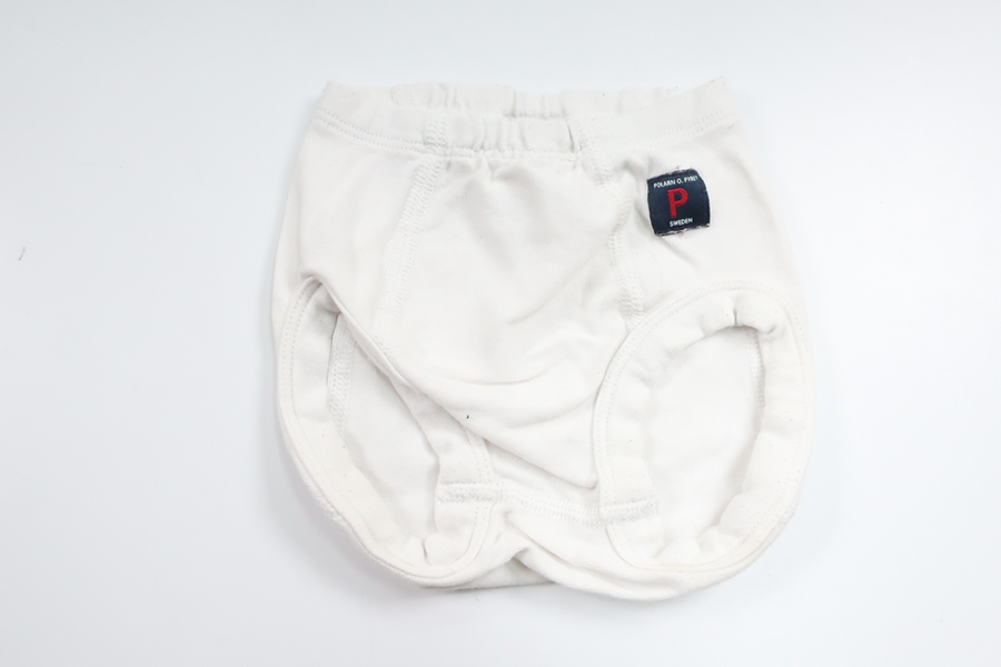 Windel rosa von Polarn o. Pyret - Größe 50/56 - Weiß