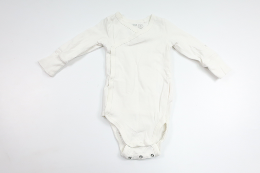 Wickelbody von Lindex – Größe 56 – Weiß