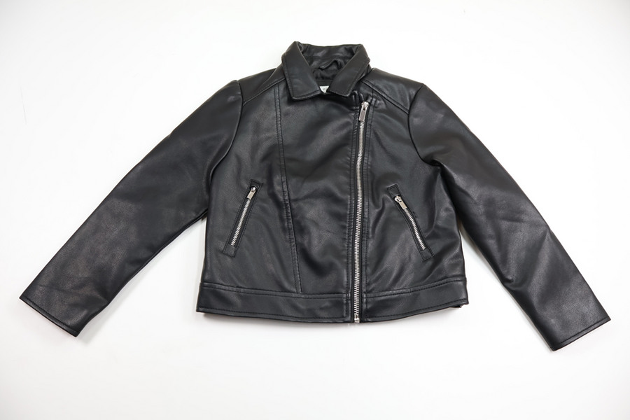 Biker jacket from Primark - Size 122 - Black