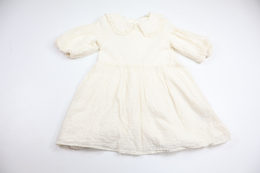 Klänning från H&M - Storlek 110 - Benvit