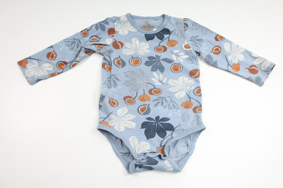 Body von Lindex – Größe 80 – Blau