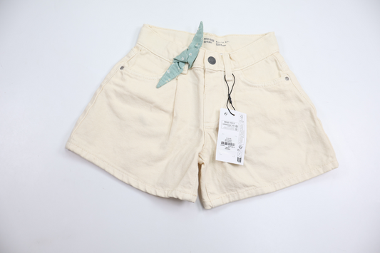 Jeansshorts från Denim Co - Storlek 98 - Benvit
