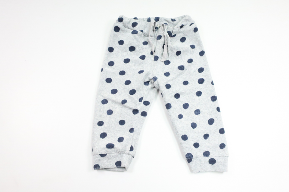 Fleece pants from Name It - Size 74 - Grey