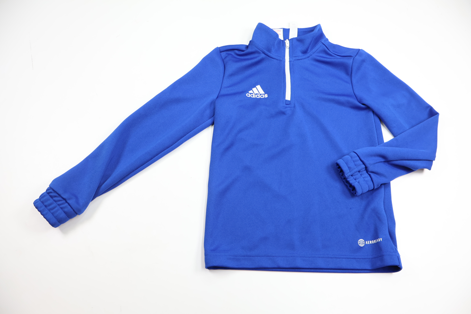 Träningskofta från Adidas - Storlek 128 - Blå