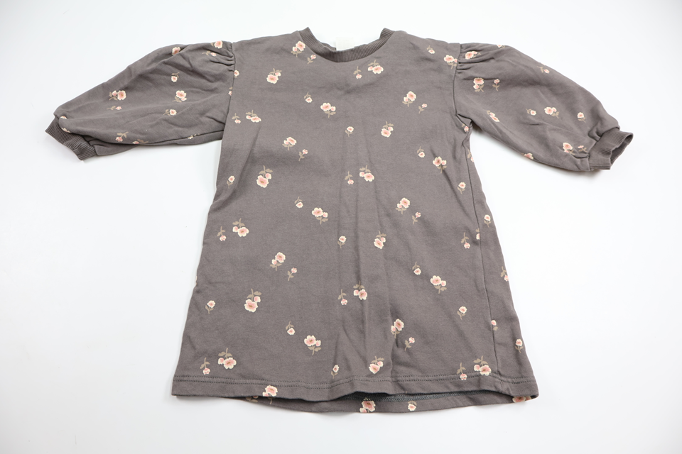 Sweatshirtklänning från H&M - Storlek 86 - Grå