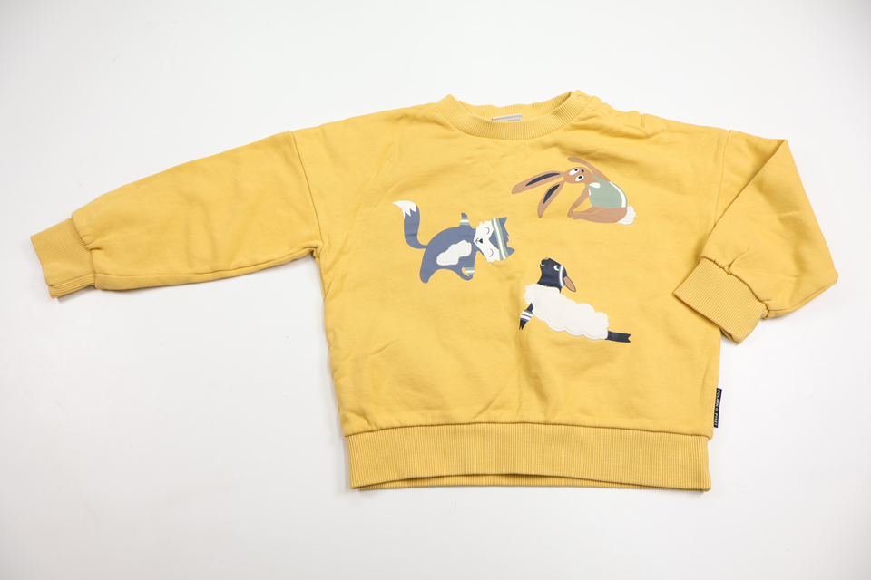 Sweatshirt från Polarn o. Pyret - Storlek 92 - Gul