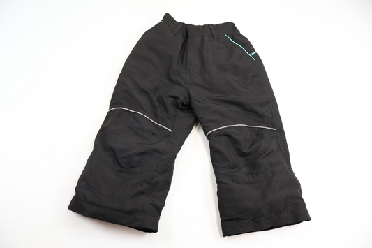 Fleece-lined ski pants from On The Peak - Size 92 - Black