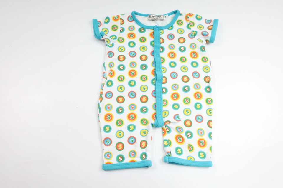 Jumpsuit von BobiBitt – Größe 62 – Weiß