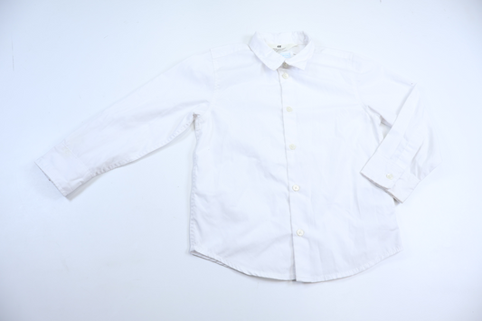 Skjorta Easy Iron från H&M - Storlek 104 - Vit