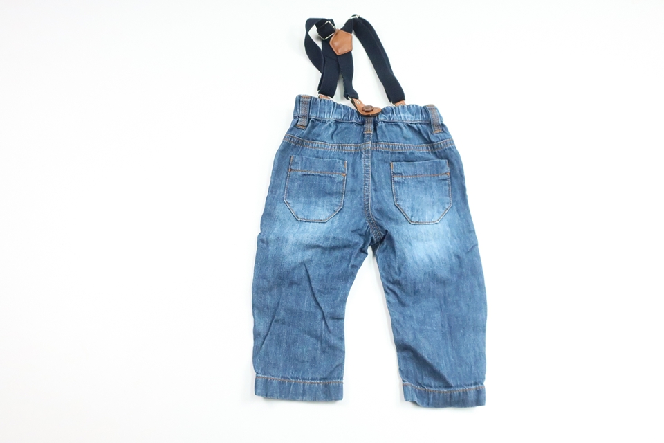 Dungarees from Next - Size 62/68 - Denim