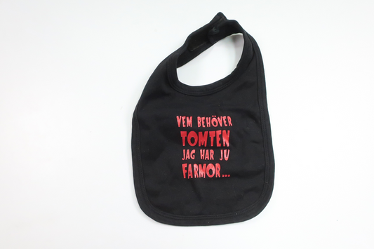 Lätzchen von unbekannter Marke – Einheitsgröße – Schwarz