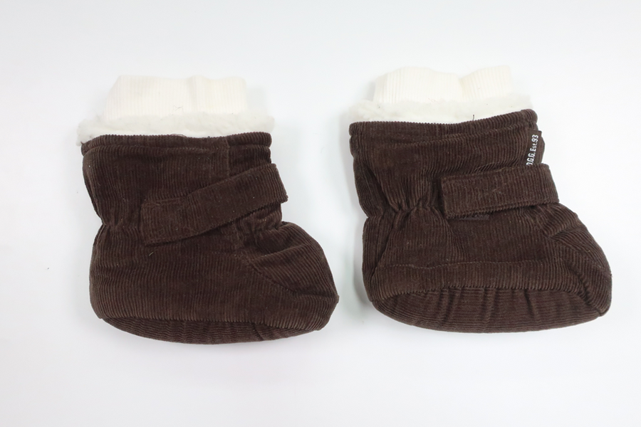 Gefütterte Stiefeletten von H&MM - Größe 62/68 - Braun