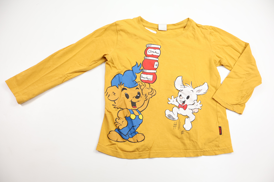 Tröja från Bamse by Lindex - Storlek 110 - Gul