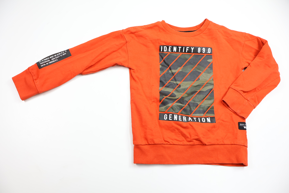 Sweatshirt från Woxo - Storlek 110/116 - Röd